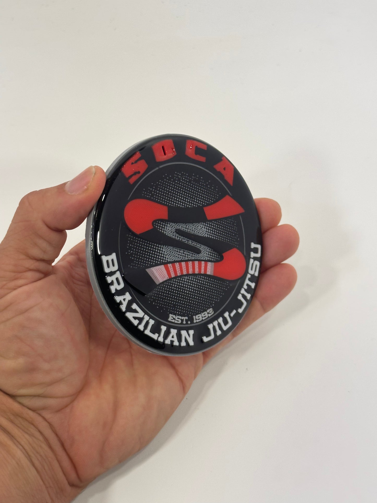 Soca Brazilian Jiu-Jitsu Car Emblem Magnet