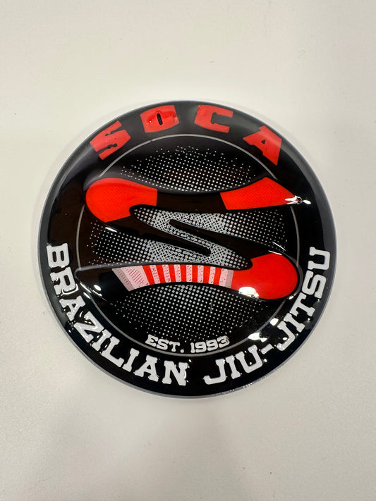 Soca Brazilian Jiu-Jitsu Car Emblem Magnet